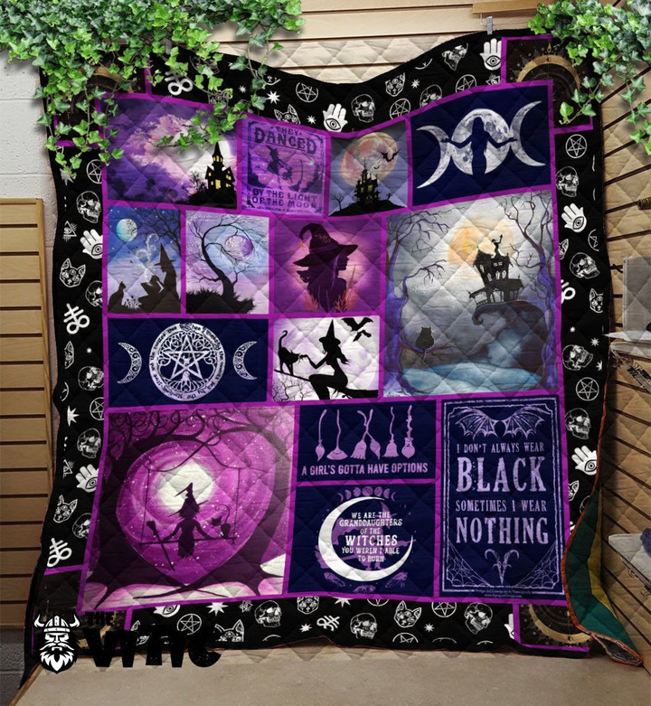 Thevitic™ Wicca Halloween Quilt Hd04706