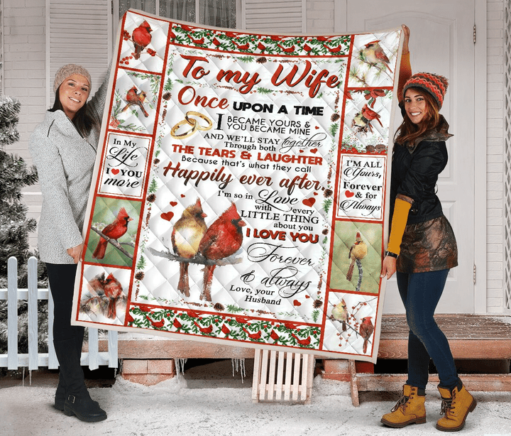 To My Wife Quilt Tv131005
