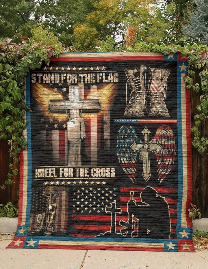 A Bc Stand For The Flag Veteran Quilt