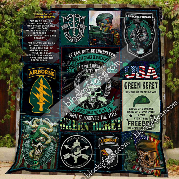 United States Army Special Forces Quilt