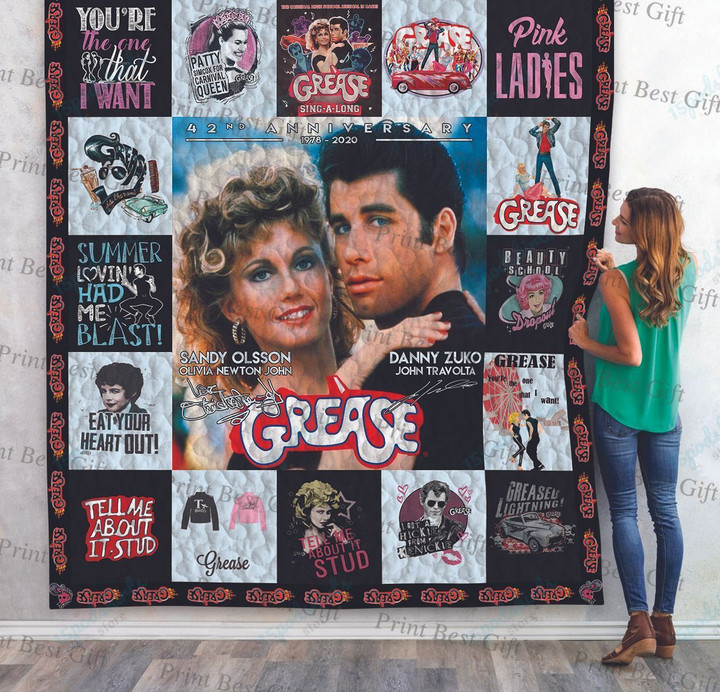 Grease Poster Quilt