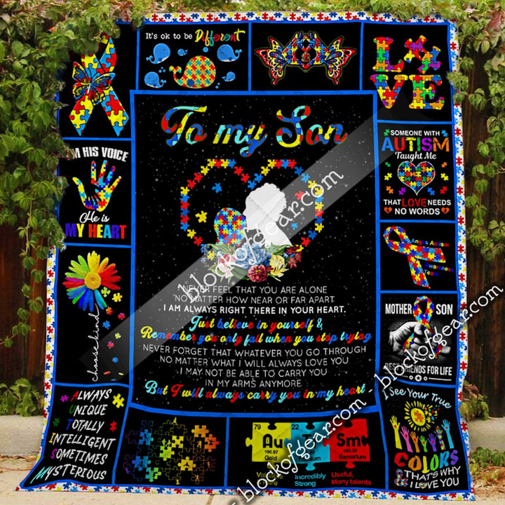 To My Son, Autism Quilt