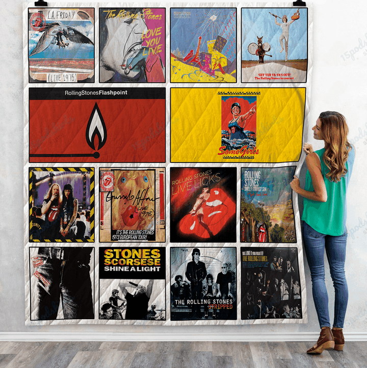 The Rolling Stones Live Albums Quilt