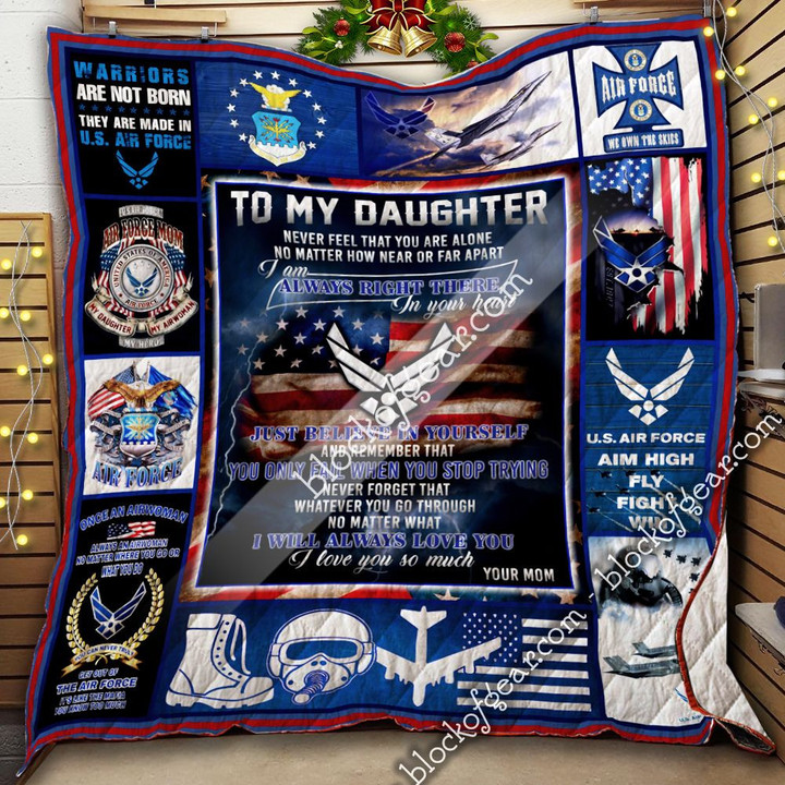 Mom To Daughter, U.S. Air Force Quilt