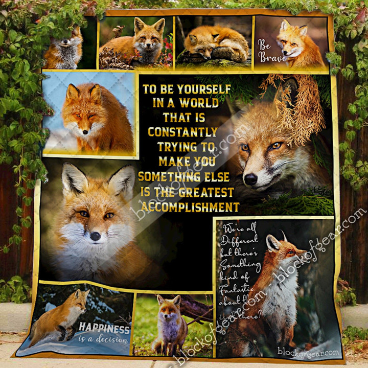 Be Yourself, Fox Quilt Np387