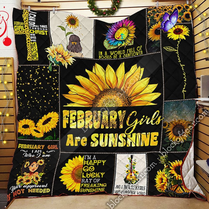 February Girls – Sun Shines On You Quilt