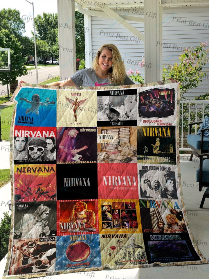 Nirvana Albums Cover Poster Quilt Ver 3