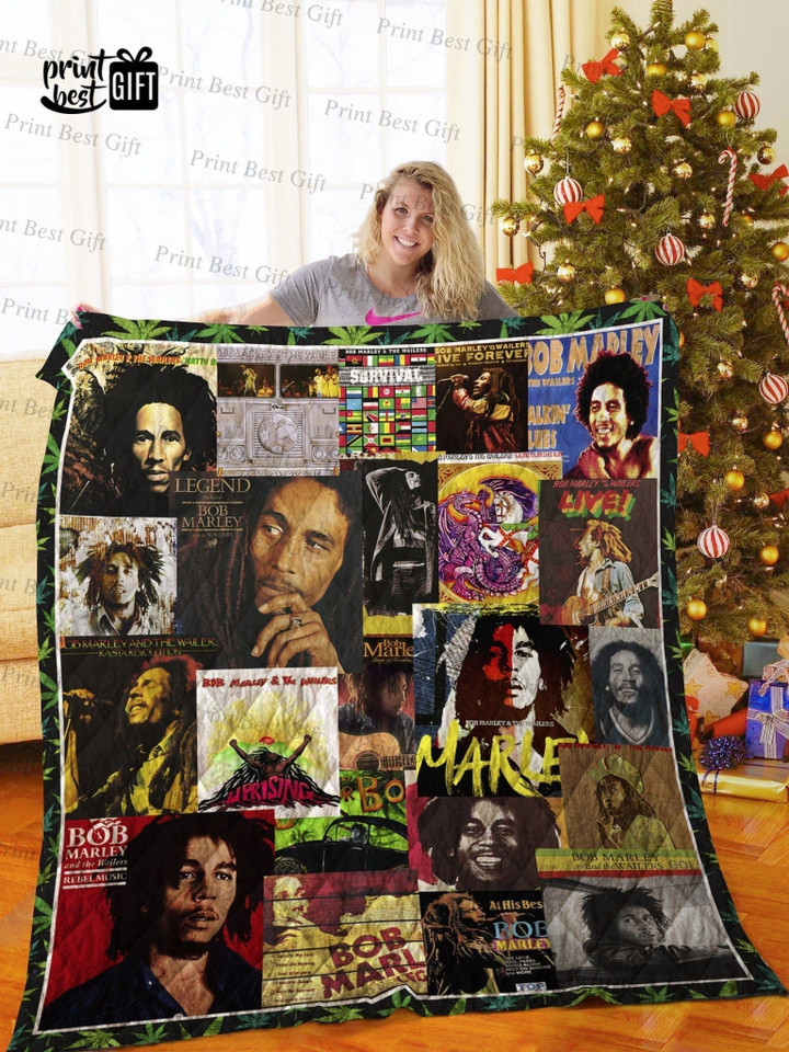 Bob Marley Albums Cover Poster Quilt Ver 3
