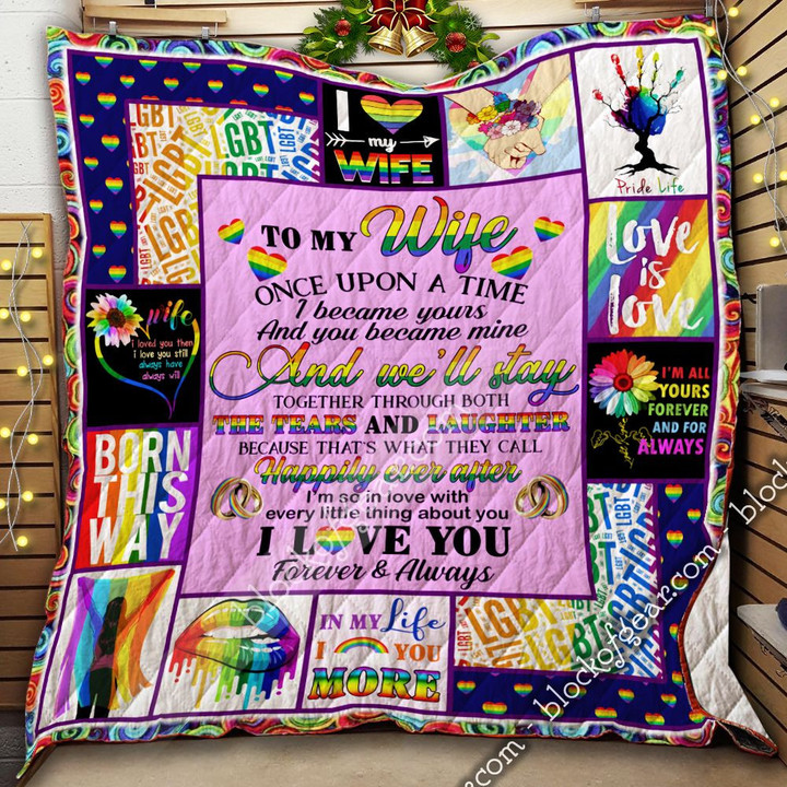 To My Wife, Lgbt Quilt