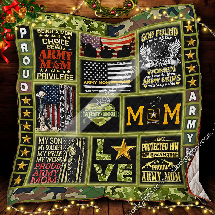 Proud Army Mom Quilt Ctn167