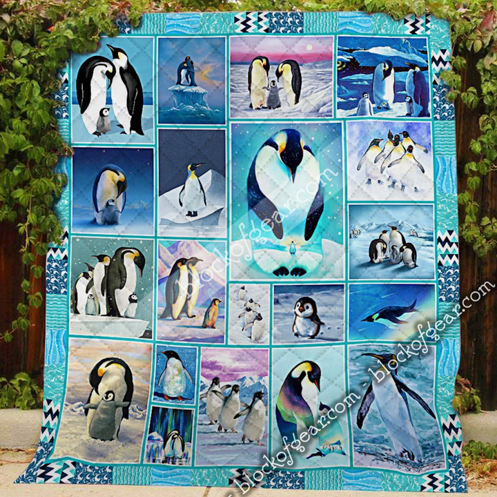 Penguin Lover Quilt Nh297