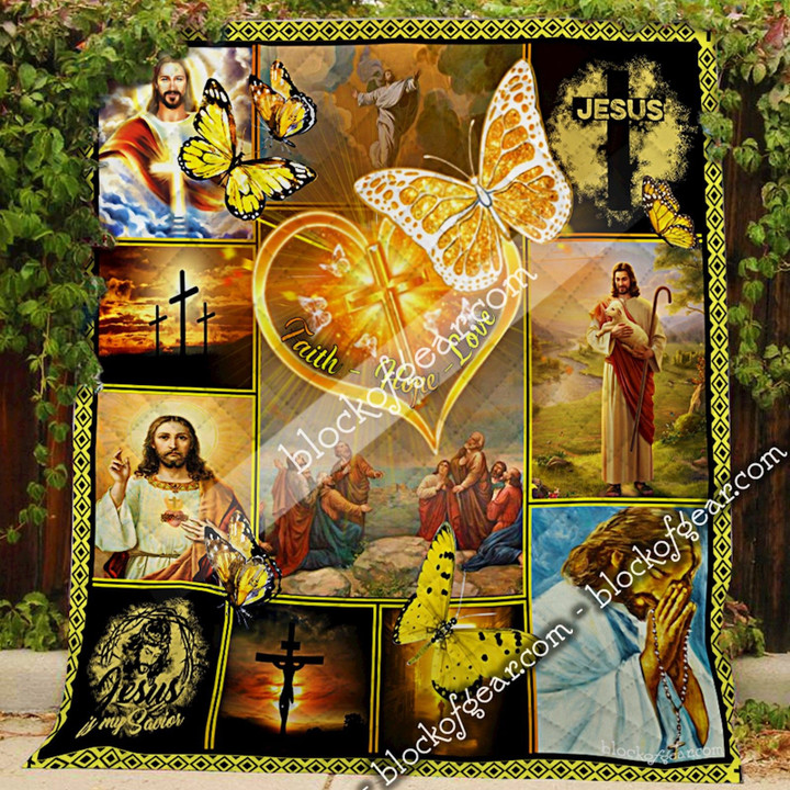 Jesus, The Way, The Truth, The Life Quilt Dnl1613