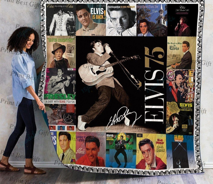 Elvis Presley Albums Cover Poster Quilt Ver 3