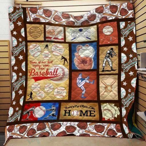 Bc There Is No Crying In Baseball Quilt V6