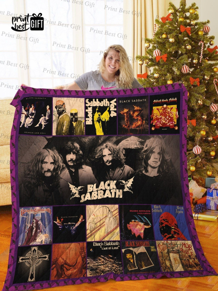 Black Sabbath Albums Cover Poster Quilt Ver 6