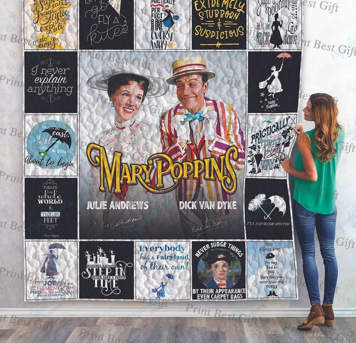 Mary Poppins Poster Quilt Ver 3