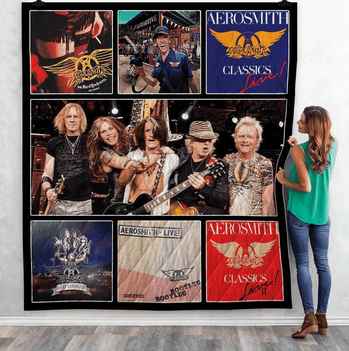 Aerosmith Live Albums Quilt New Arrival