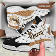January Queen And King JD13 Shoes - Custom Your Name On Queen - King JD13 Shoes The King Of Shoes