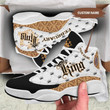 February King And Queen JD13 Shoes - Custom Your Name On King - Queen JD13 Shoes The King Of Shoes