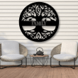 Tree Of Life Custom Monogram Personalized Laser Cut Metal Sign Home And Living Decor