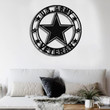 US Army Us Veteran Laser Cut Metal Sign Home And Living Decor