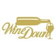 Wine Down Personalized Laser Cut Metal Sign Home And Living Decor