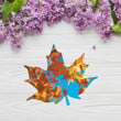 Maple Leaf Imagery Metal Sign Home and Living Decor Wall Art