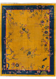 Antique Chinese Deco Rug Home Decor