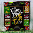 The Game Is Never Over Quilt Blanket