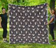 Sloth Happy Quilt Blanket