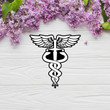 Medical Symbol - Doctor/Nurse/EMT Metal Sign Home And Living Decor