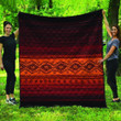 Native American Premium Quilt Native Pattern Version 07