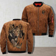 Wolf of wall street cast - wolf 3d mens bomber jacket