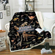 Future Paleontologist Fleece Blanket - Quilt