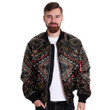 Let Me Get This Straight You're Afraid of Refugees Coming to American Over Print Men's Bomber Jacket