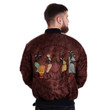 Africans Tribe Native Americans in the United Stat African Women Work Over Print Bomber Jacket