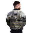 Without Trucks You Would Be Homeless-hungry and Naked Over Print Men's Bomber Jacket