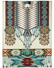 Native American Blanket Bt09 Fleece Blanket - Quilt Blanket
