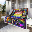 LGBT Pride This Is Me Blanket Gift For Friend Family Birthday Gift Home Decor Bedding Couch Sofa Soft and Comfy Cozy