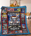 Trucker Personalized Quilt Blanket