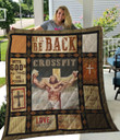 Jesus Crossfit He'Ll Be Back Quilt Blanket Great Customized Blanket Gifts For Birthday Christmas Thanksgiving