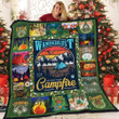 Camping Wanderlust Welcome To Our Campfire Quilt Blanket Great Customized Blanket Gifts For Birthday Christmas Thanksgiving