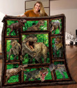 Dinosaur Quilt Blanket C9B290502Hd