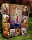 Jesus Christ PaintiQuilt Blanket  For Jesus Lover