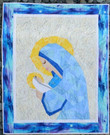 Mary Jesus Quilt Blanket