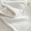White Cartoon Dinosaur Printed Fleece Blanket