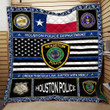 Police Quilt Blanket