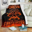 Firefighter Yu0501232Cl Fleece Blanket