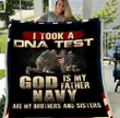 Navy Veteran - Veteran Blanket, Navy, Us Veteran, Quotes Blanket Fleece Blanket