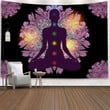 Psychedlic Chakras Tapestry Mandala Hippie Room Wall Hanging Blanket Art Home Decor